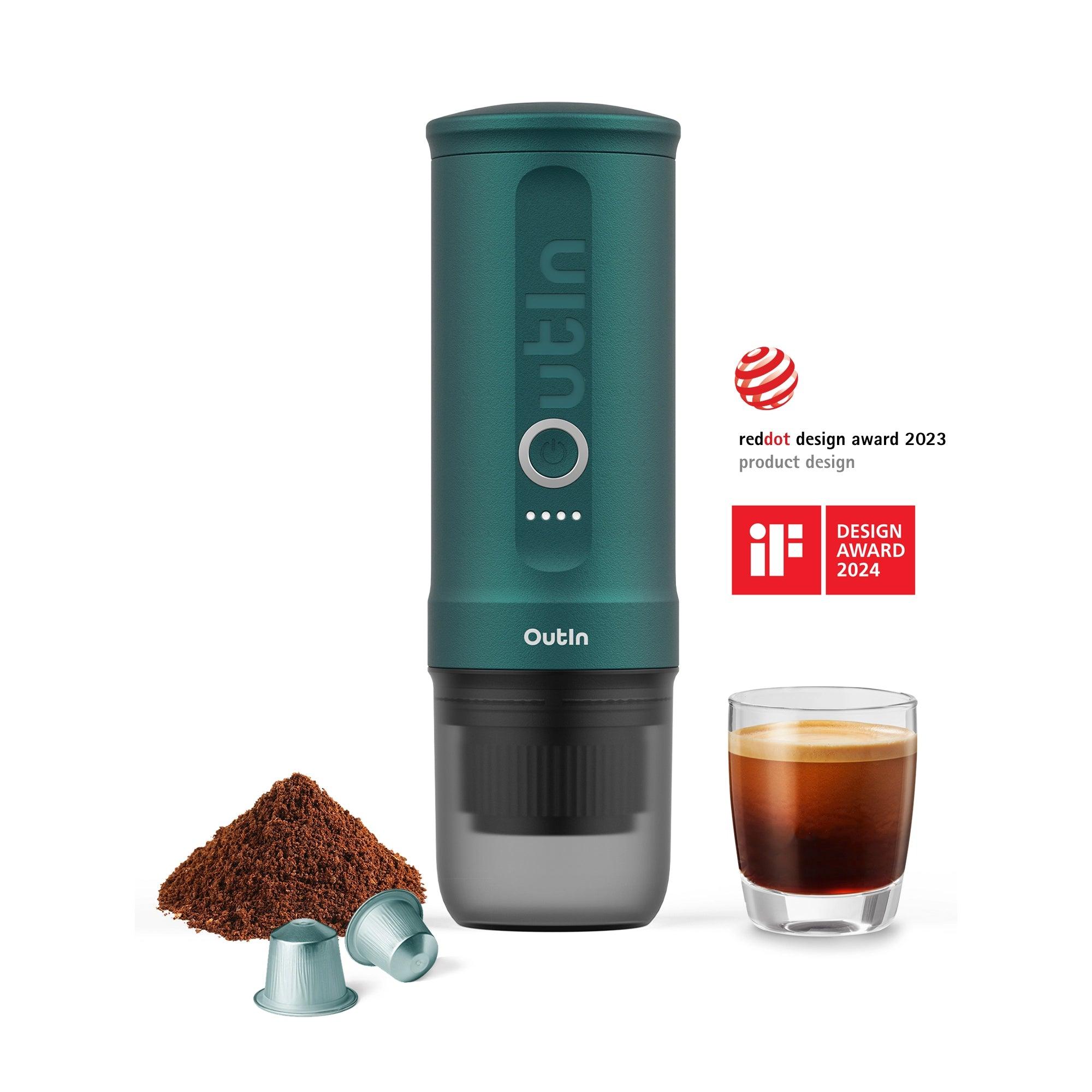 Espressor portabil Outin Nano - Teal