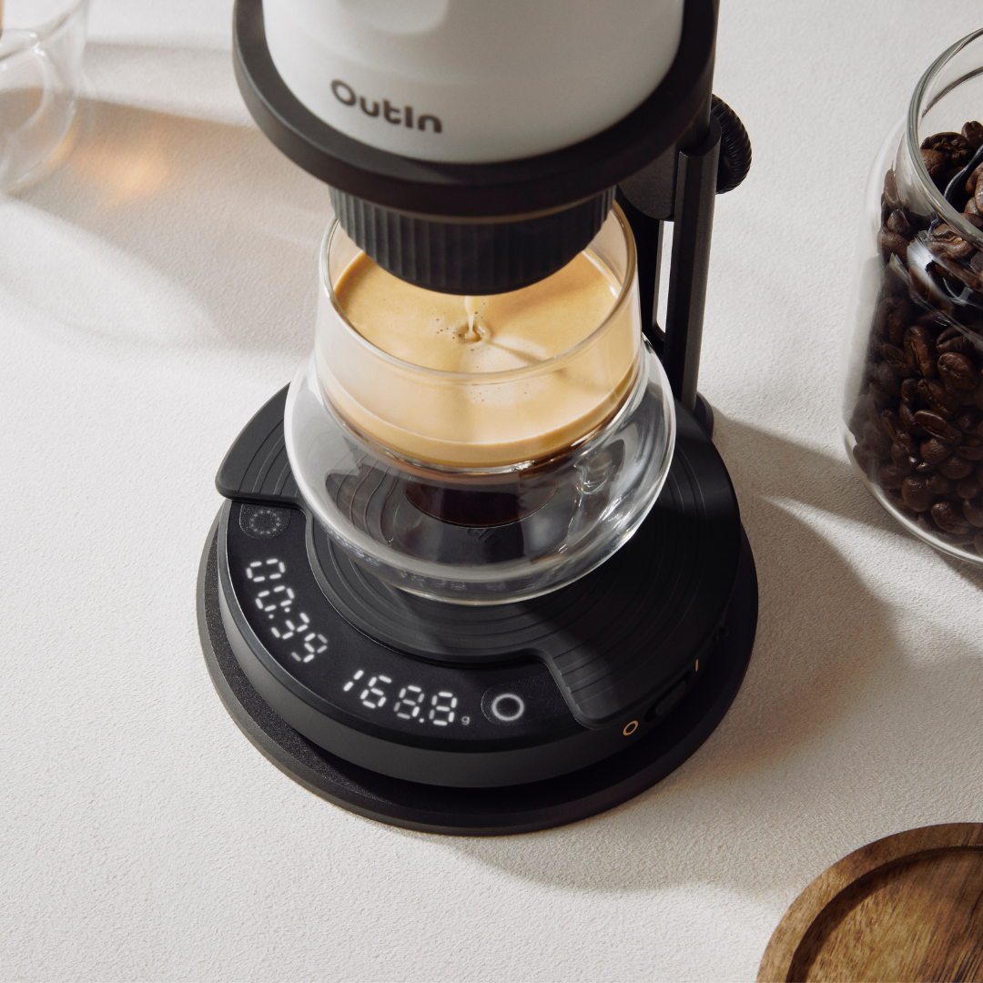 Cântar de cafea OutIn Claro