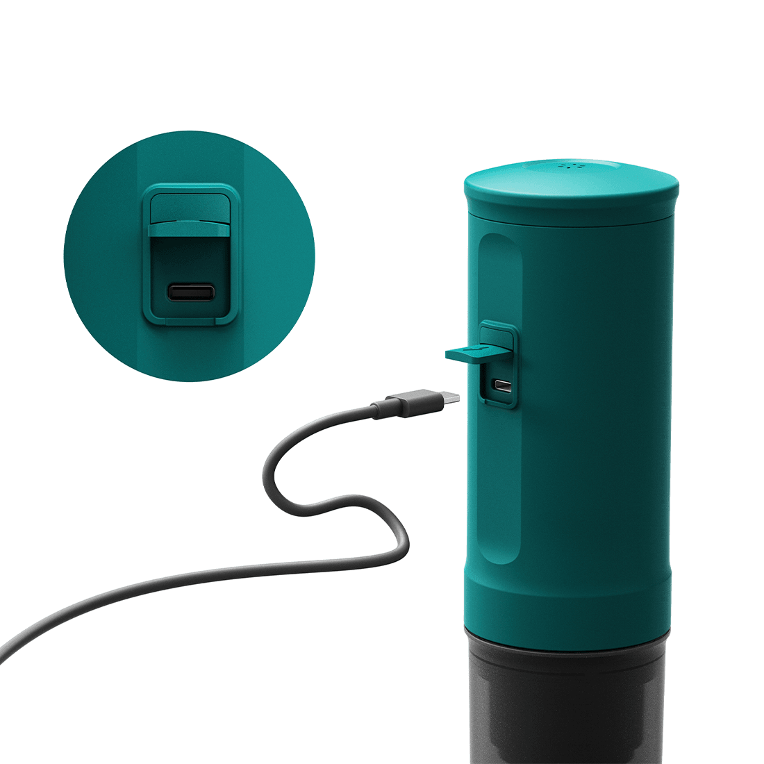 Espressor portabil Outin Nano - Teal